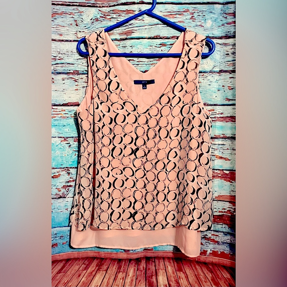 ⚜️’APT. 9’ ADORABLE WOMENS LAYERED PRINTED TANK⚜️